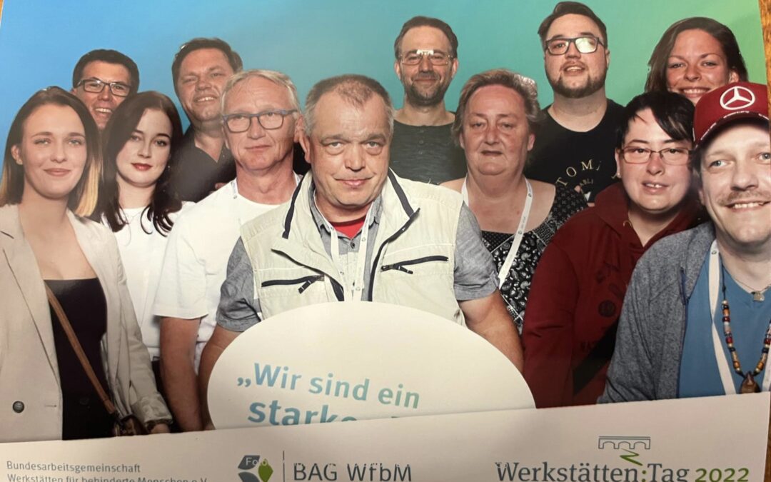 Werkstättentag 2022: Verbundteam vor Ort
