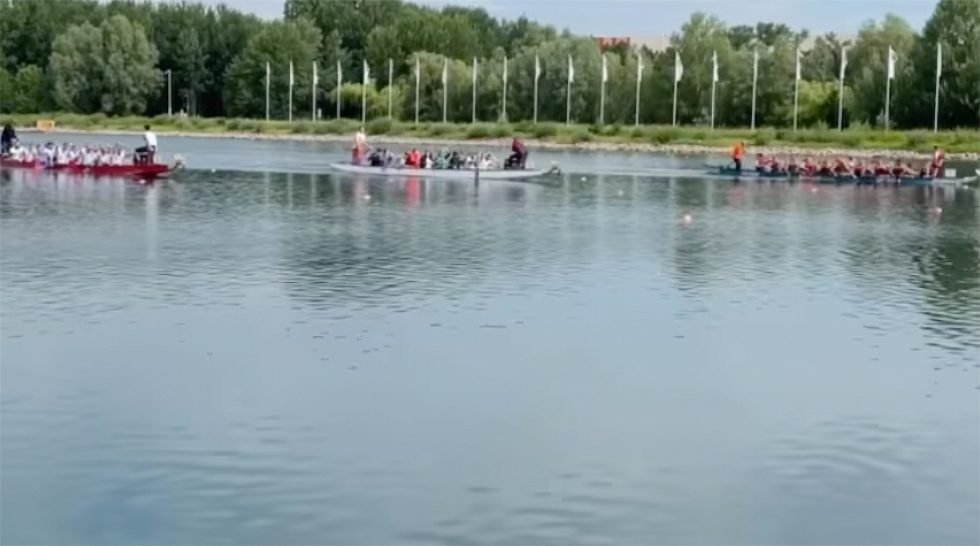 Die Alexianer beim Drachenbootrennen 2022