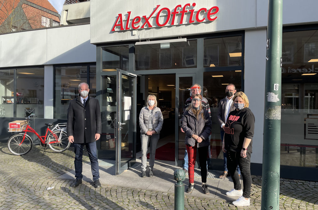 Abgeordneter Daniel Hagemeier besuchte die Alexianer Werkstätten in Telgte