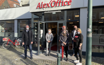 Abgeordneter Daniel Hagemeier besuchte die Alexianer Werkstätten in Telgte