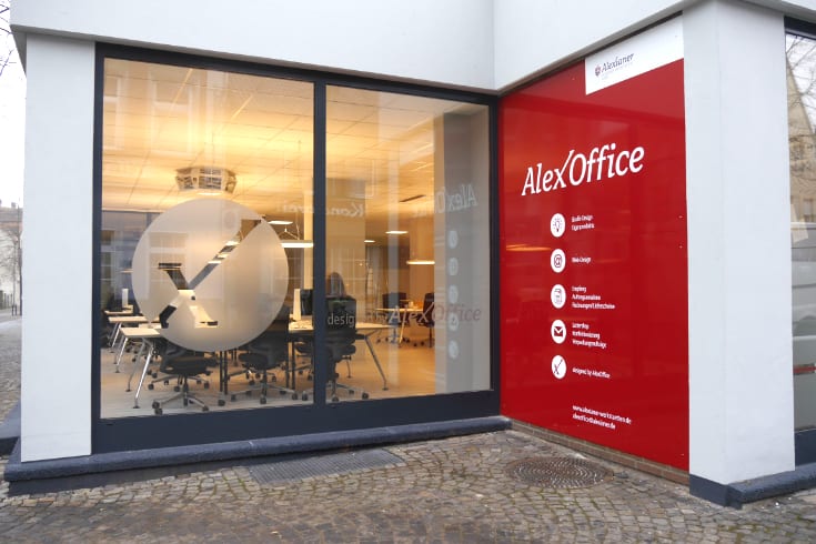 Das AlexOffice Gebäude in Telgte.