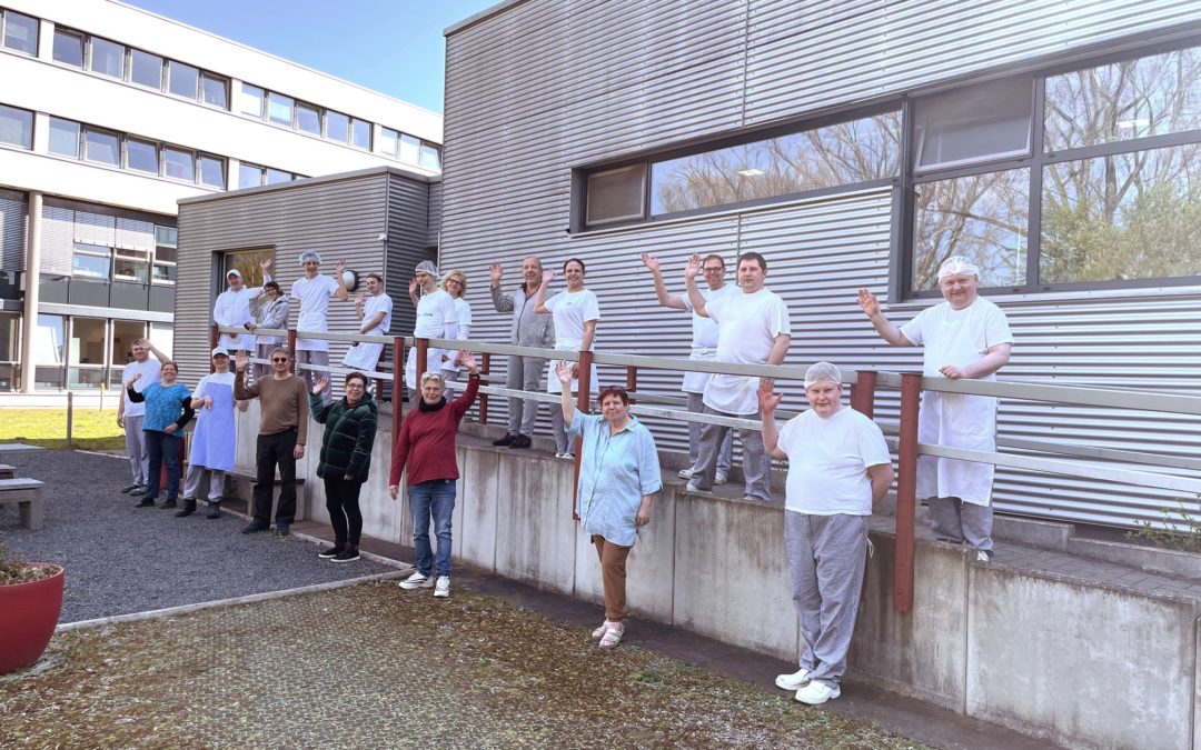 Das Bäckerei-Team der Alexianer Werkstätten.