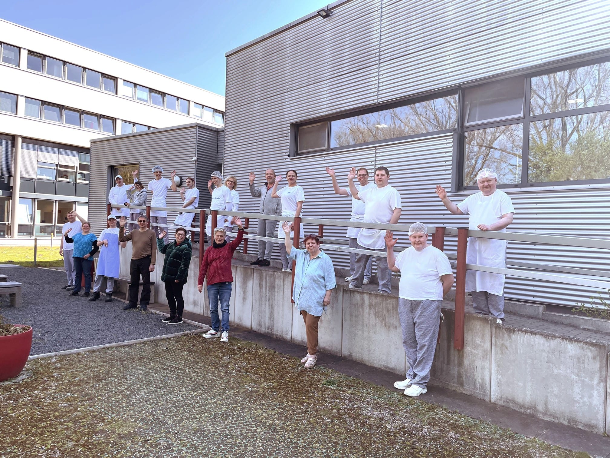 Das Bäckerei-Team der Alexianer Werkstätten.