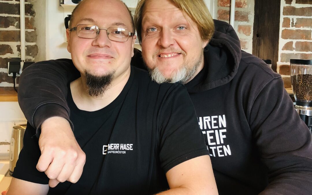 Arbeitsplatz im Kaffee-Paradies